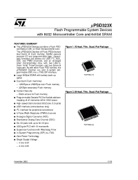 Datasheet UPSD3214A-24T1T manufacturer STMicroelectronics